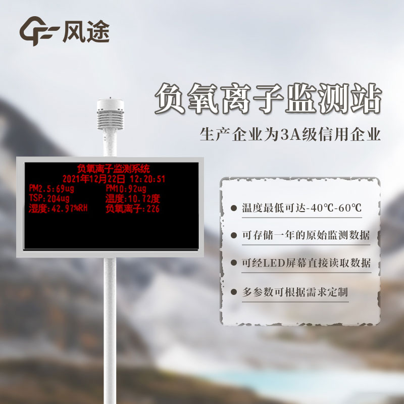 負氧離子檢測站價格是多少？
